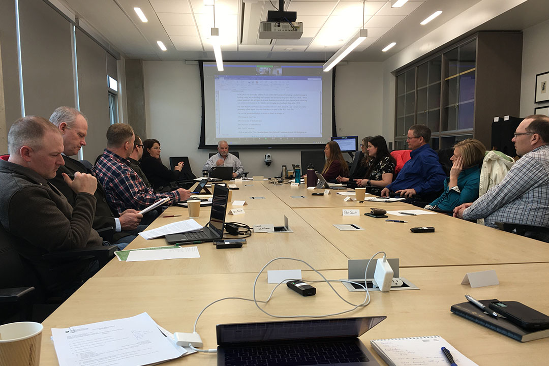 At its meeting on March 1, the Strategic Advisory Board members discussed five key priorities for research at the LFCE: ecological goods and services/sustainability; discovery, innovation, research, technology; teaching, training, translation; outreach; and indigenous relations.